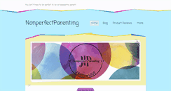 Desktop Screenshot of nonperfectparenting.com